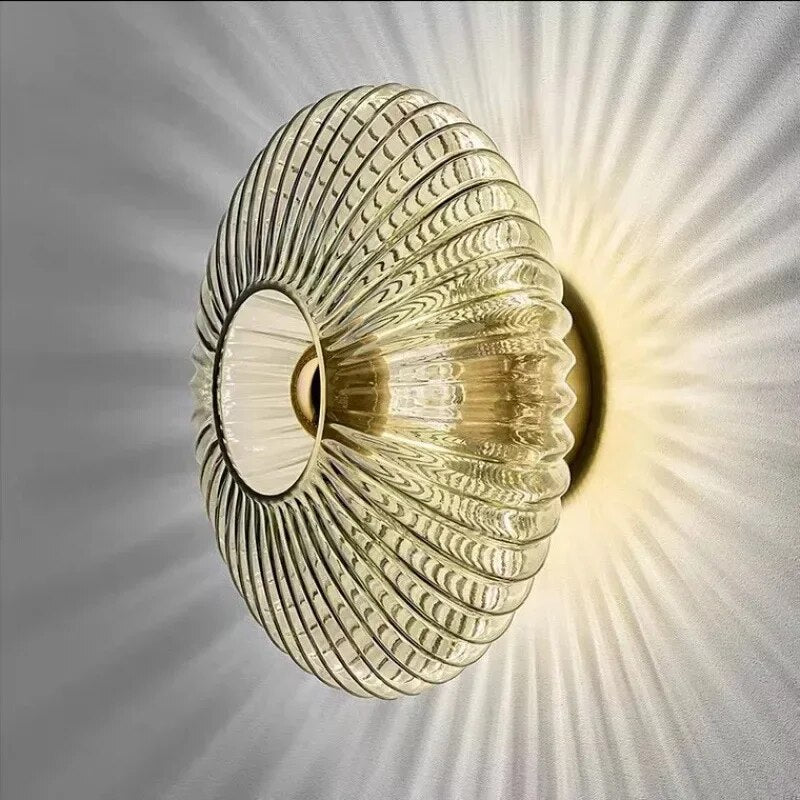 Nimbusflux - væglamper i glas ripple lights