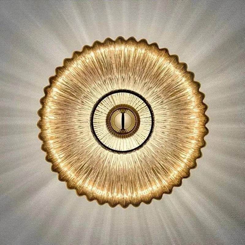 Nimbusflux - væglamper i glas ripple lights