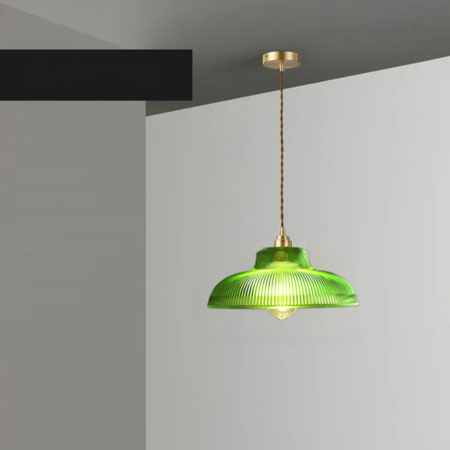 NostalgiGlow | retro glasvedhæng for tidløs elegance