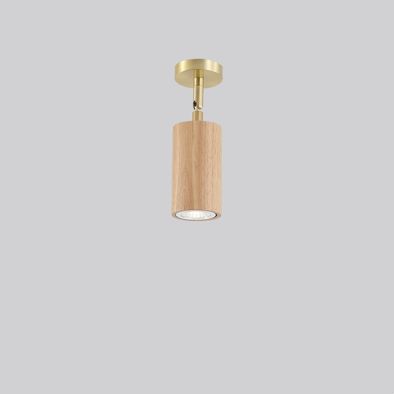 Cylindrabright-spotlights - sort-hvide led-loftslamper til indbygning