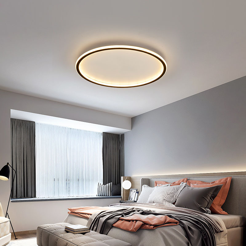 Geoblack loftslampe - firkantede led-lys til lofter - geometriske indbyggede loftslamper