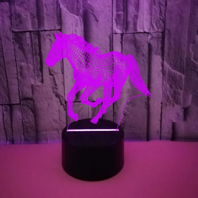 3DShimmer - lampe til drømmehest