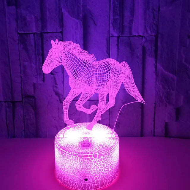 3DShimmer - lampe til drømmehest