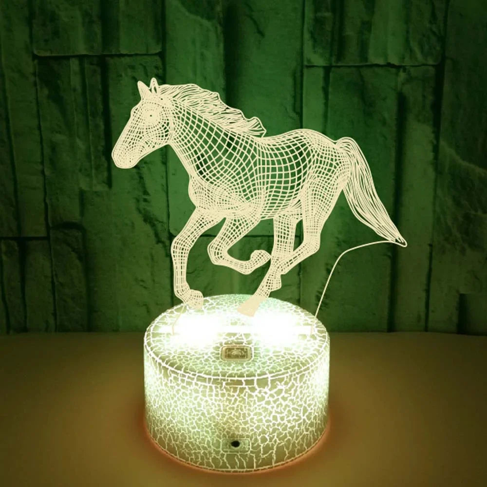 3DShimmer - lampe til drømmehest