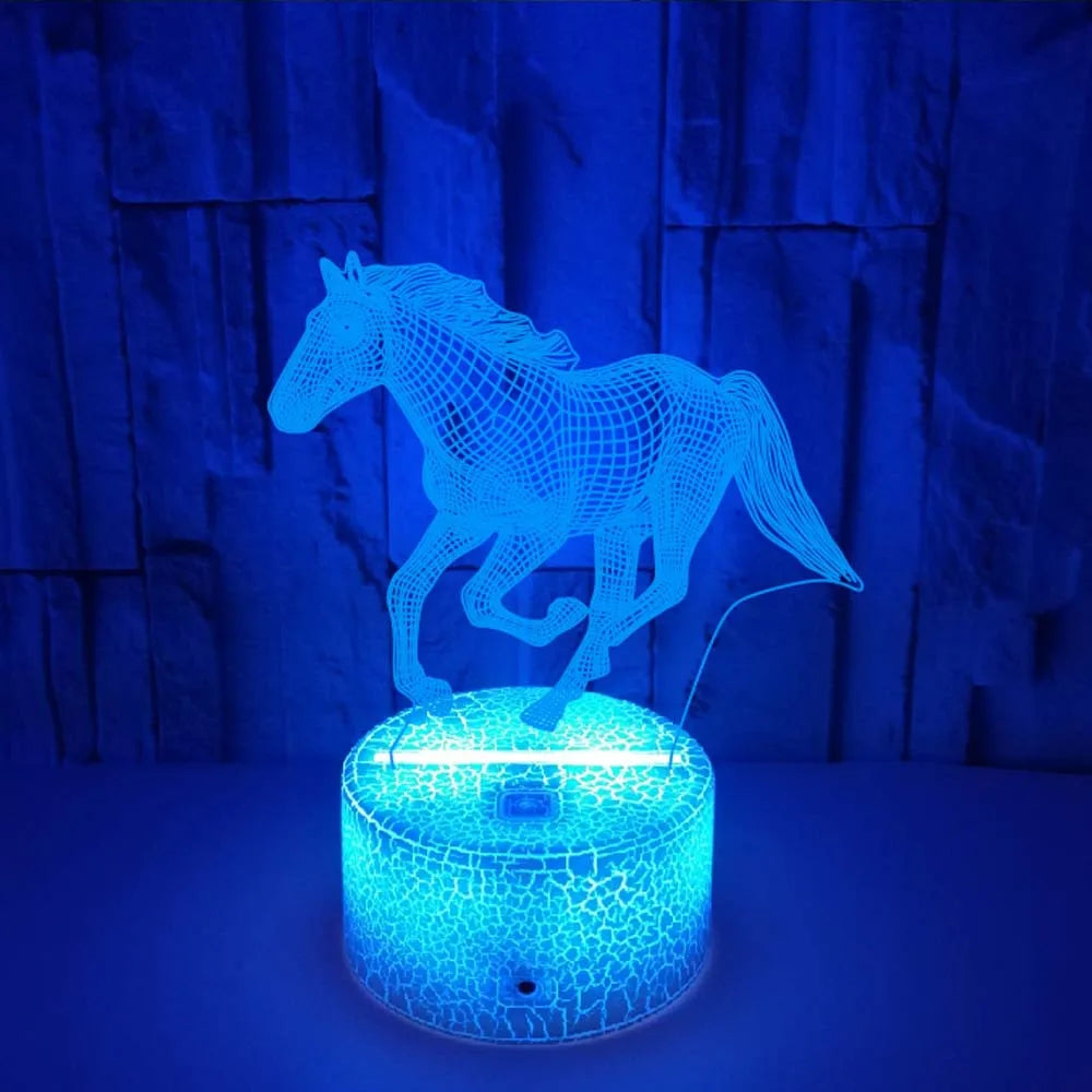 3DShimmer - lampe til drømmehest