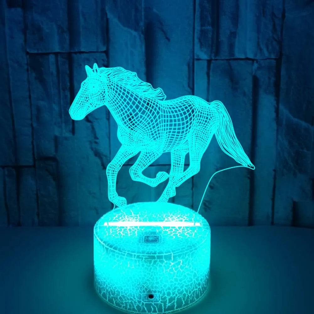 3DShimmer - lampe til drømmehest