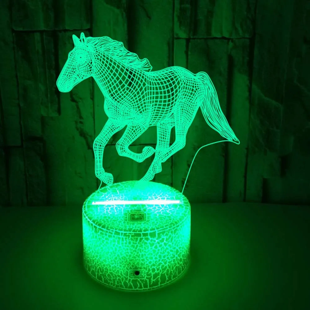 3DShimmer - lampe til drømmehest