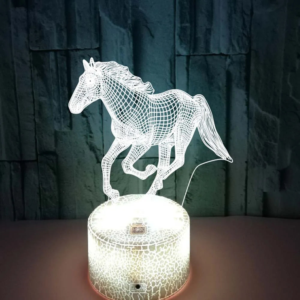 3DShimmer - lampe til drømmehest