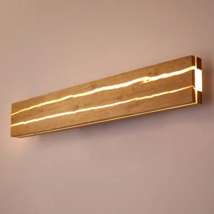 WoodCrack | væglampe til naturlig elegance