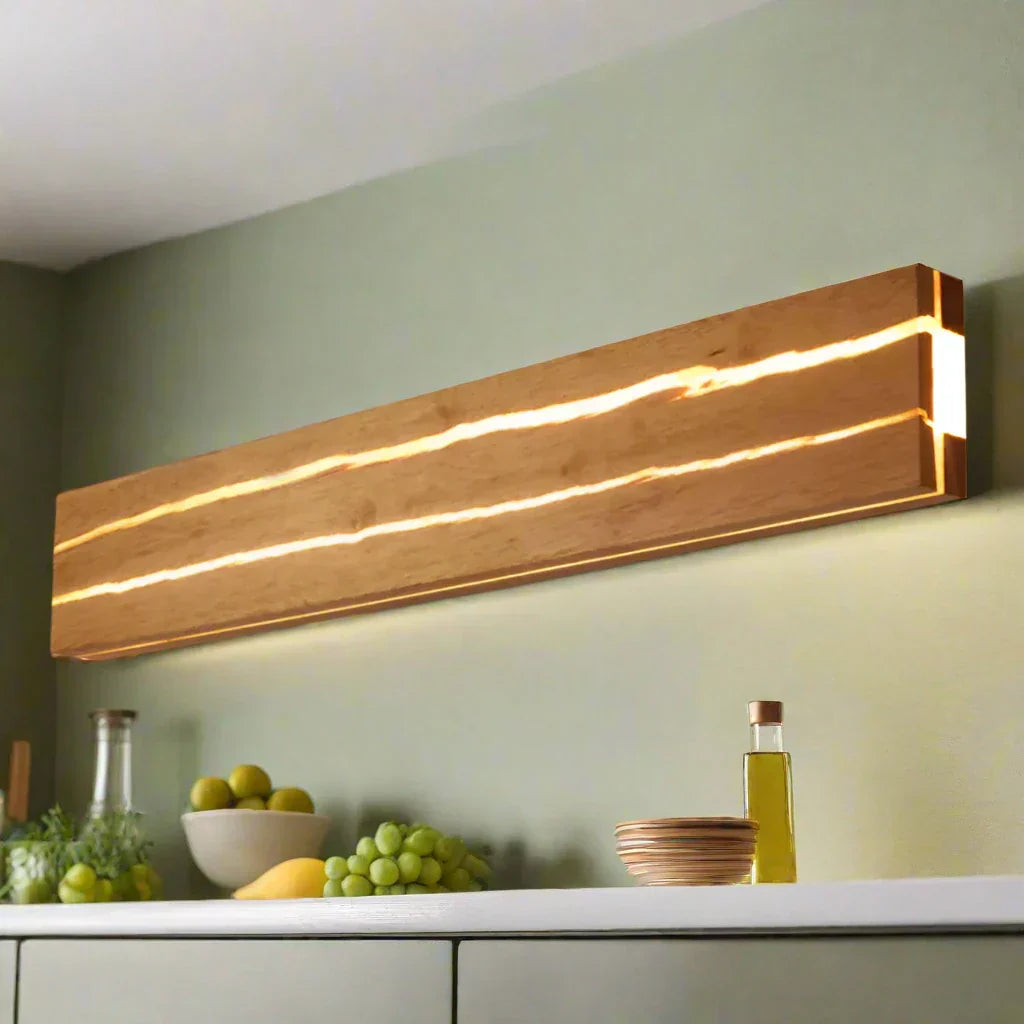 WoodCrack | væglampe til naturlig elegance
