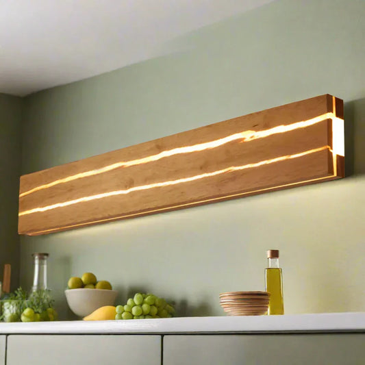 WoodCrack | væglampe til naturlig elegance