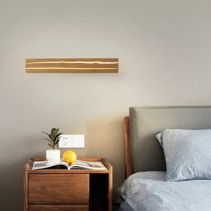 WoodCrack | væglampe til naturlig elegance