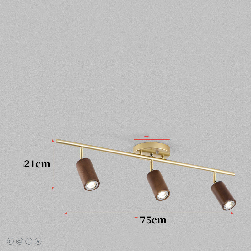 Cylindrabright-spotlights - sort-hvide led-loftslamper til indbygning