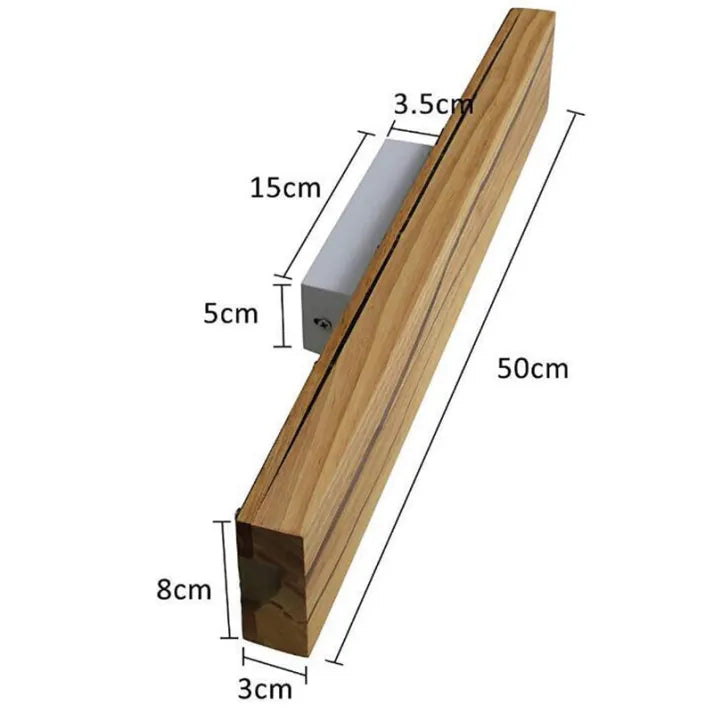 WoodCrack | væglampe til naturlig elegance