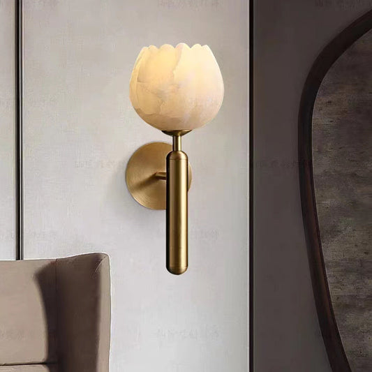Marblerose | elegant væglampe med romantisk flair