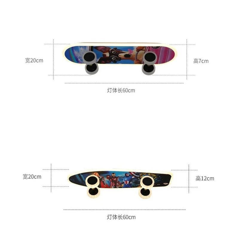 Glowboard - lys til skateboard