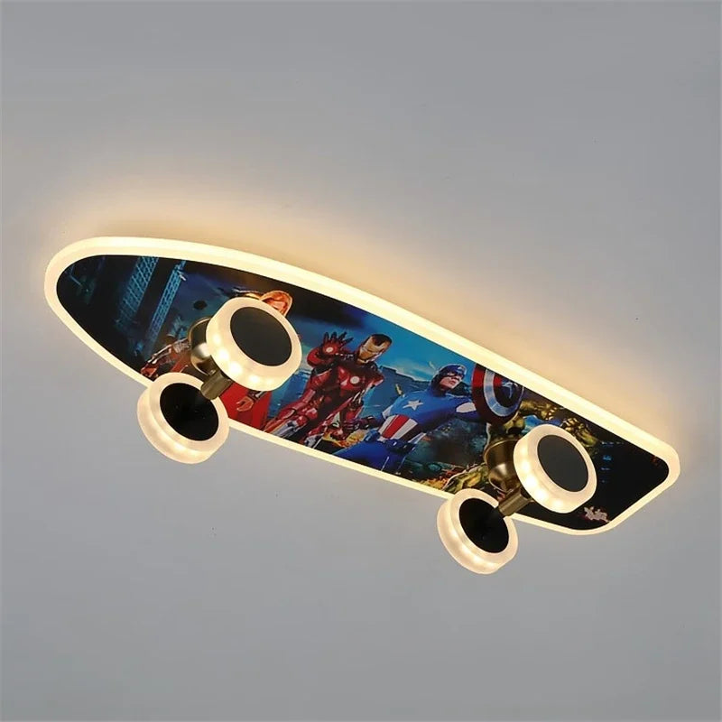 Glowboard - lys til skateboard