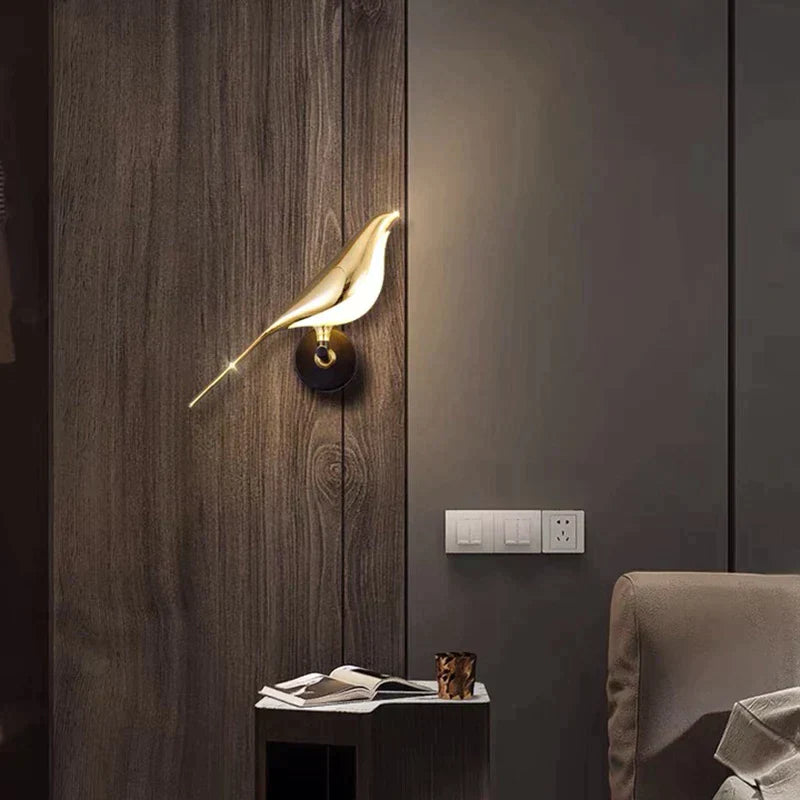 Lumibird - nordisk led-fuglevæglampe