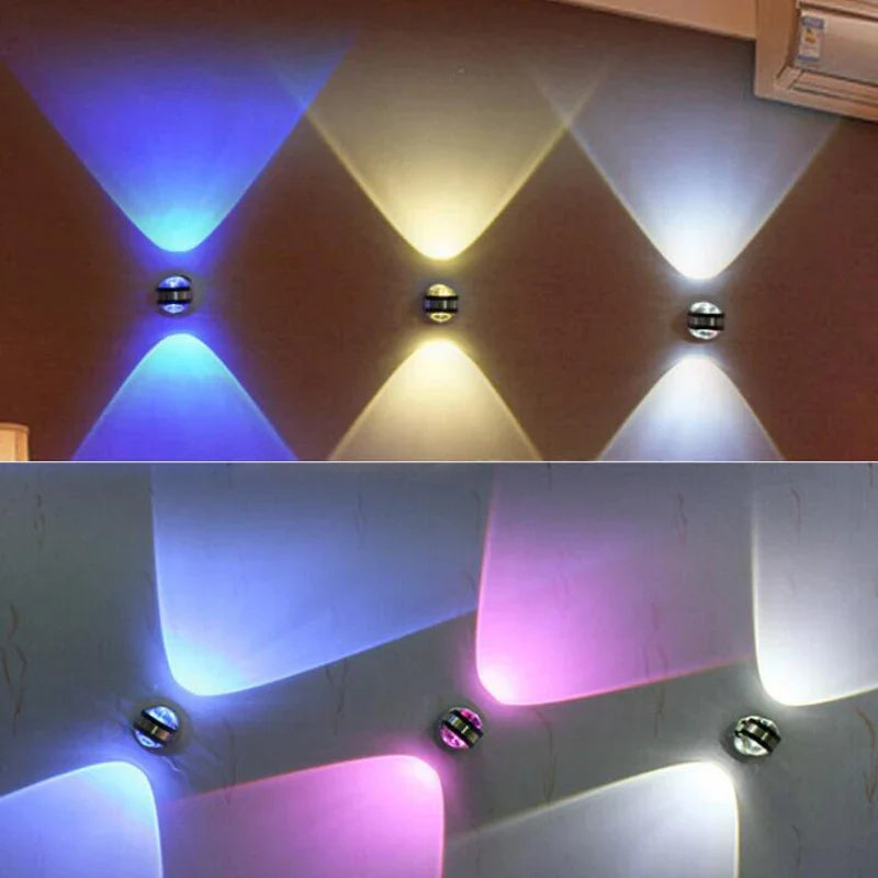 PrismBeam - led-væglampe lavet af krystal