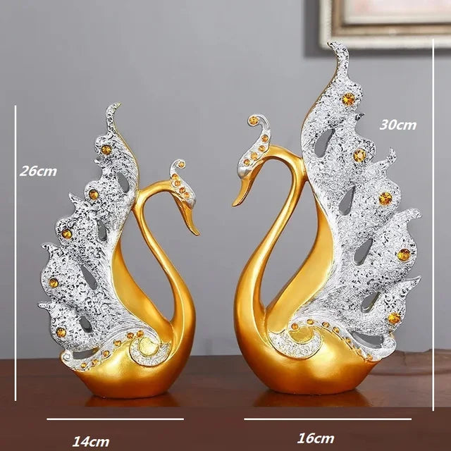 Majesticmates - swan lover decor