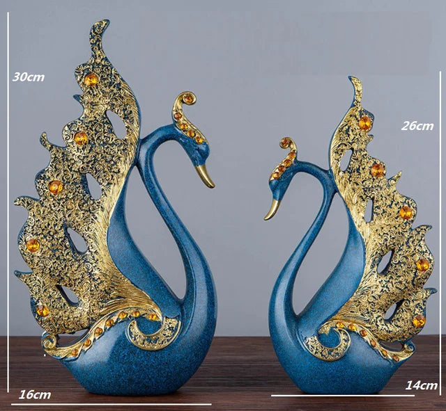 Majesticmates - swan lover decor