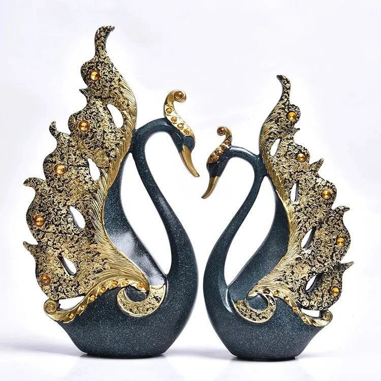 Majesticmates - swan lover decor