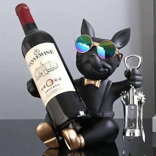 ServiPup - hundedekoration til vinopbevaring