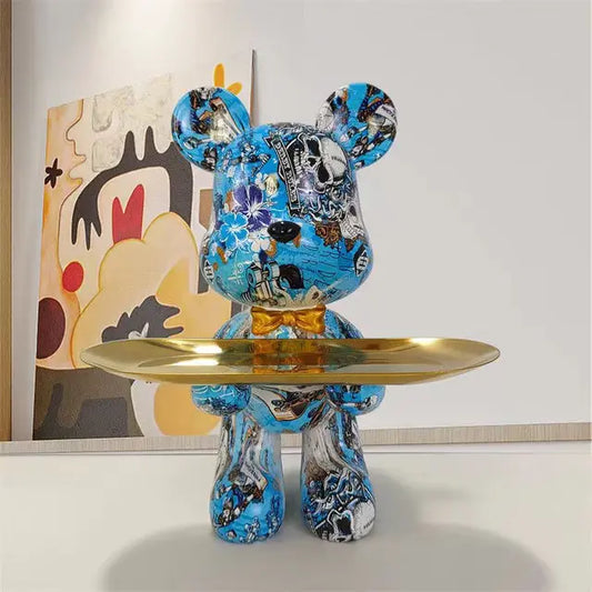 Streetpaws - graffiti-bjørnefigur