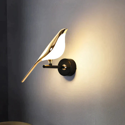 Lumibird - nordisk led-fuglevæglampe