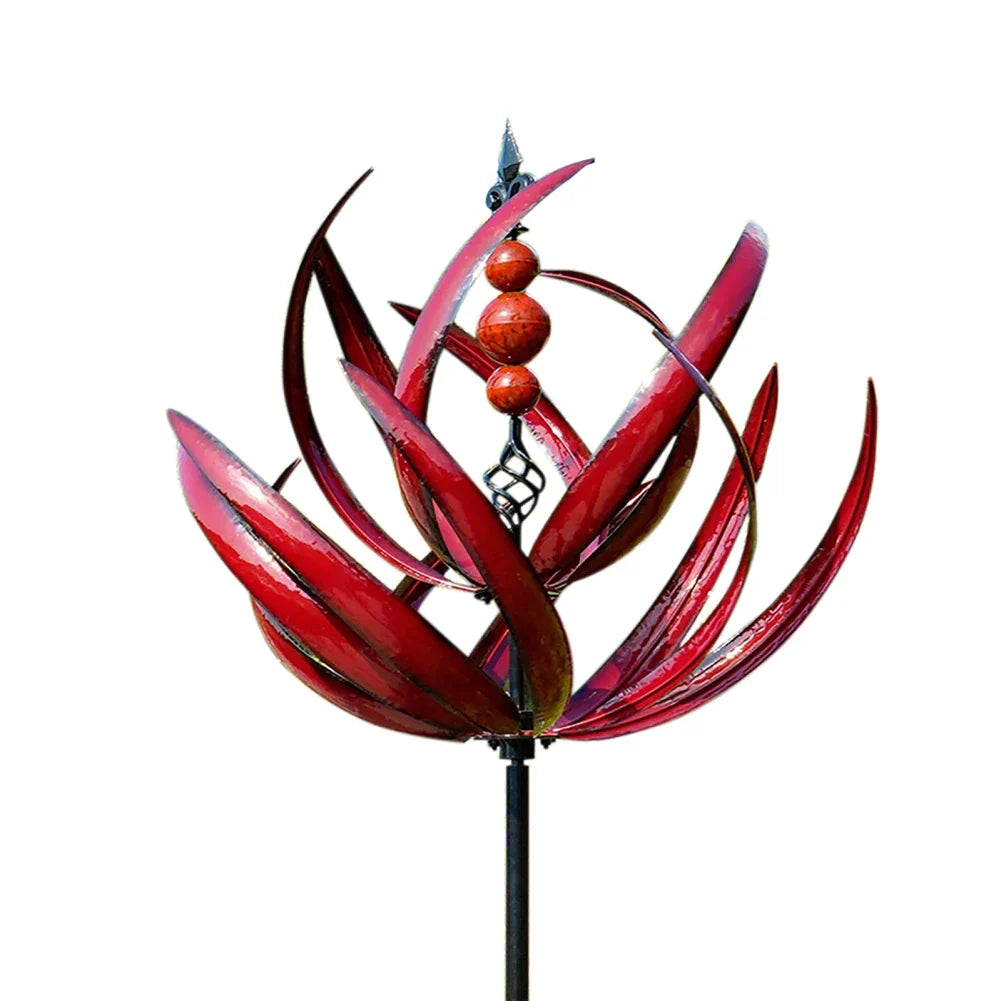 BreezeArt - metalskulptur vindmølle