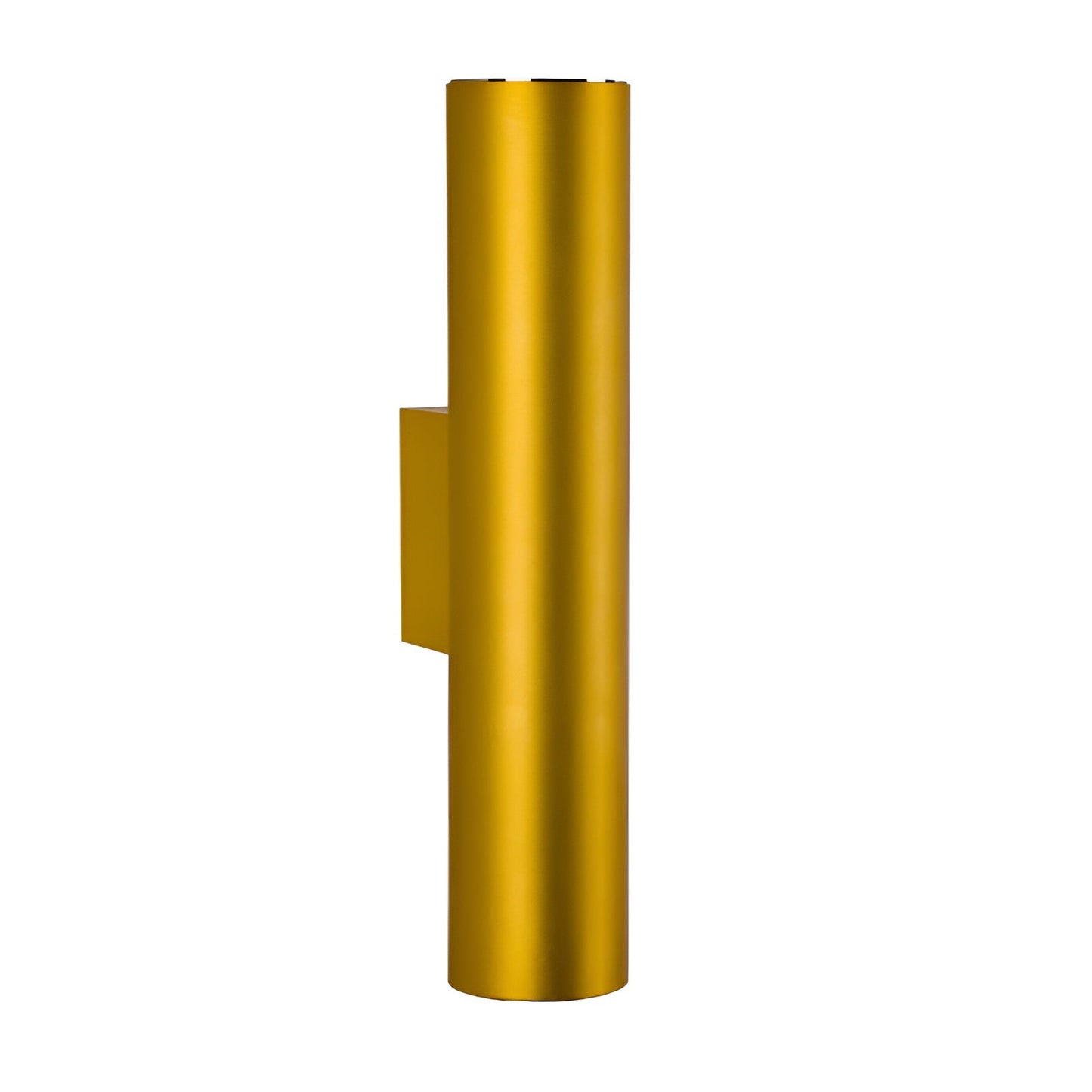 Væglampe med dobbelt hoved - guld væglampe - cylinder væglampe