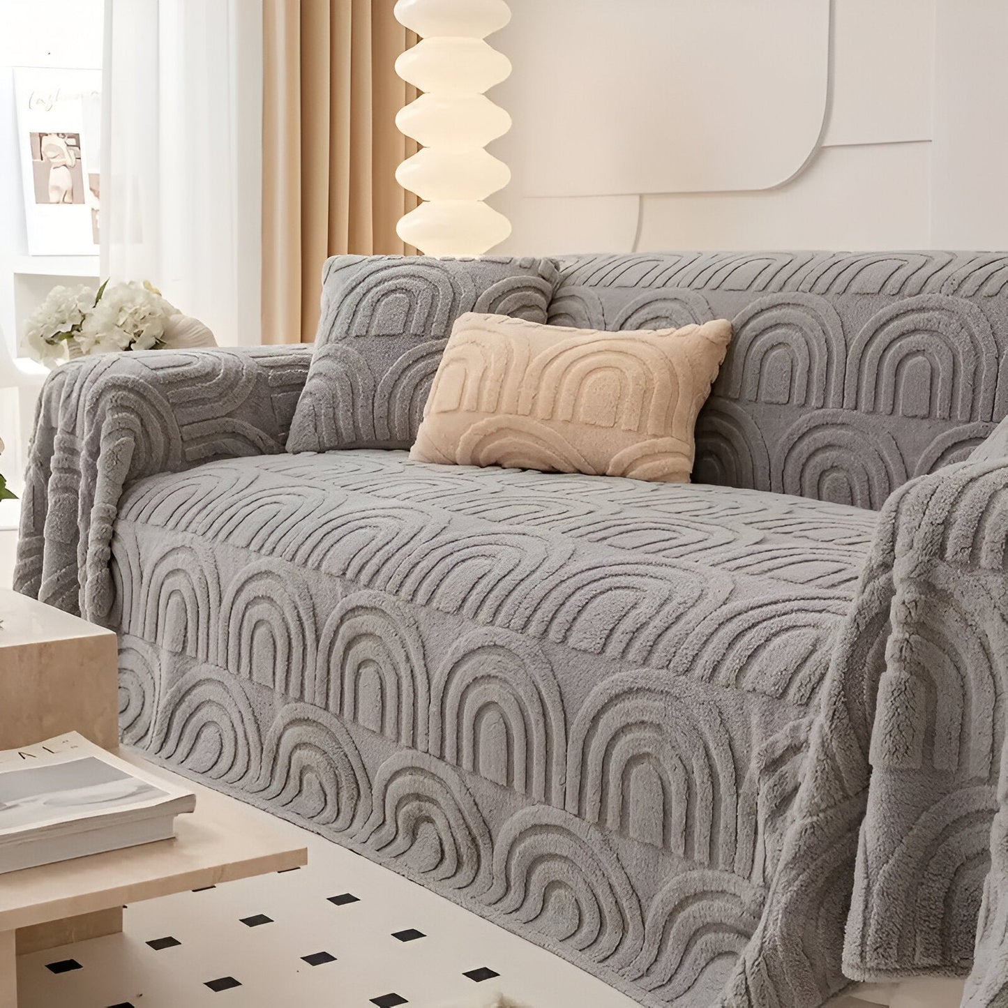 Archplush sofa cover - multifunktionelt jacquard-sofaovertræk til alle typer sofaer
