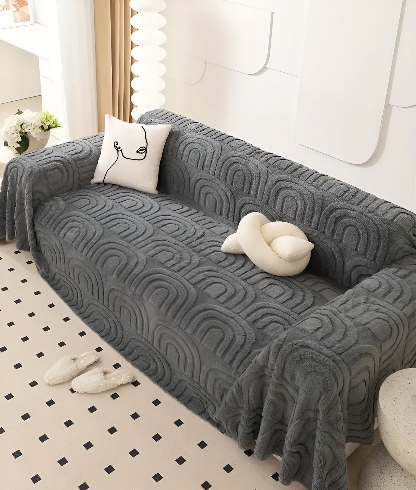 Archplush sofa cover - multifunktionelt jacquard-sofaovertræk til alle typer sofaer