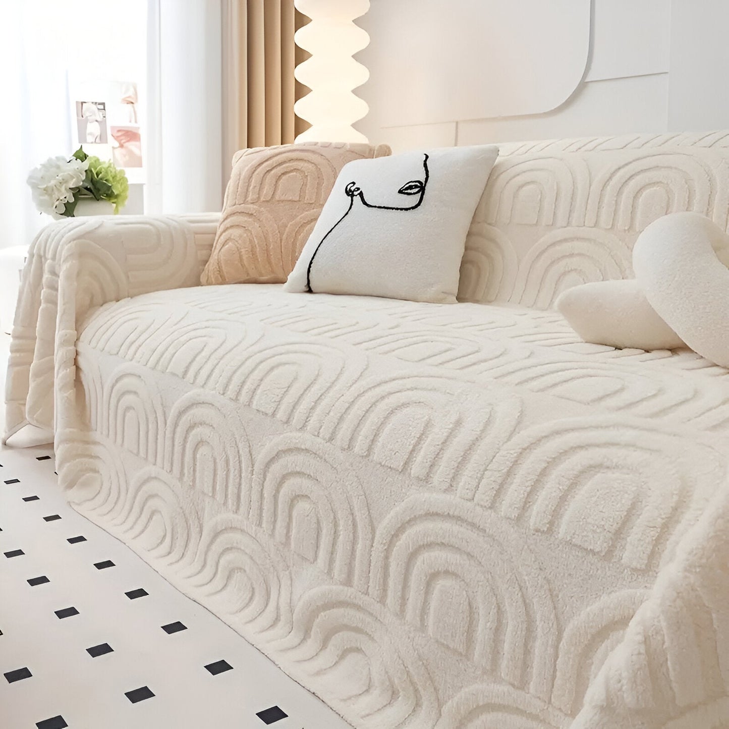 Archplush sofa cover - multifunktionelt jacquard-sofaovertræk til alle typer sofaer