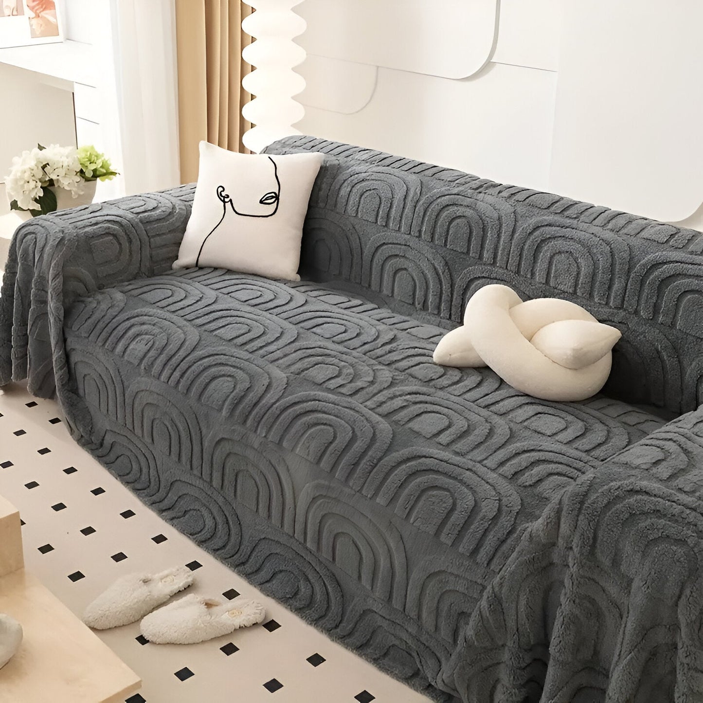 Archplush sofa cover - multifunktionelt jacquard-sofaovertræk til alle typer sofaer