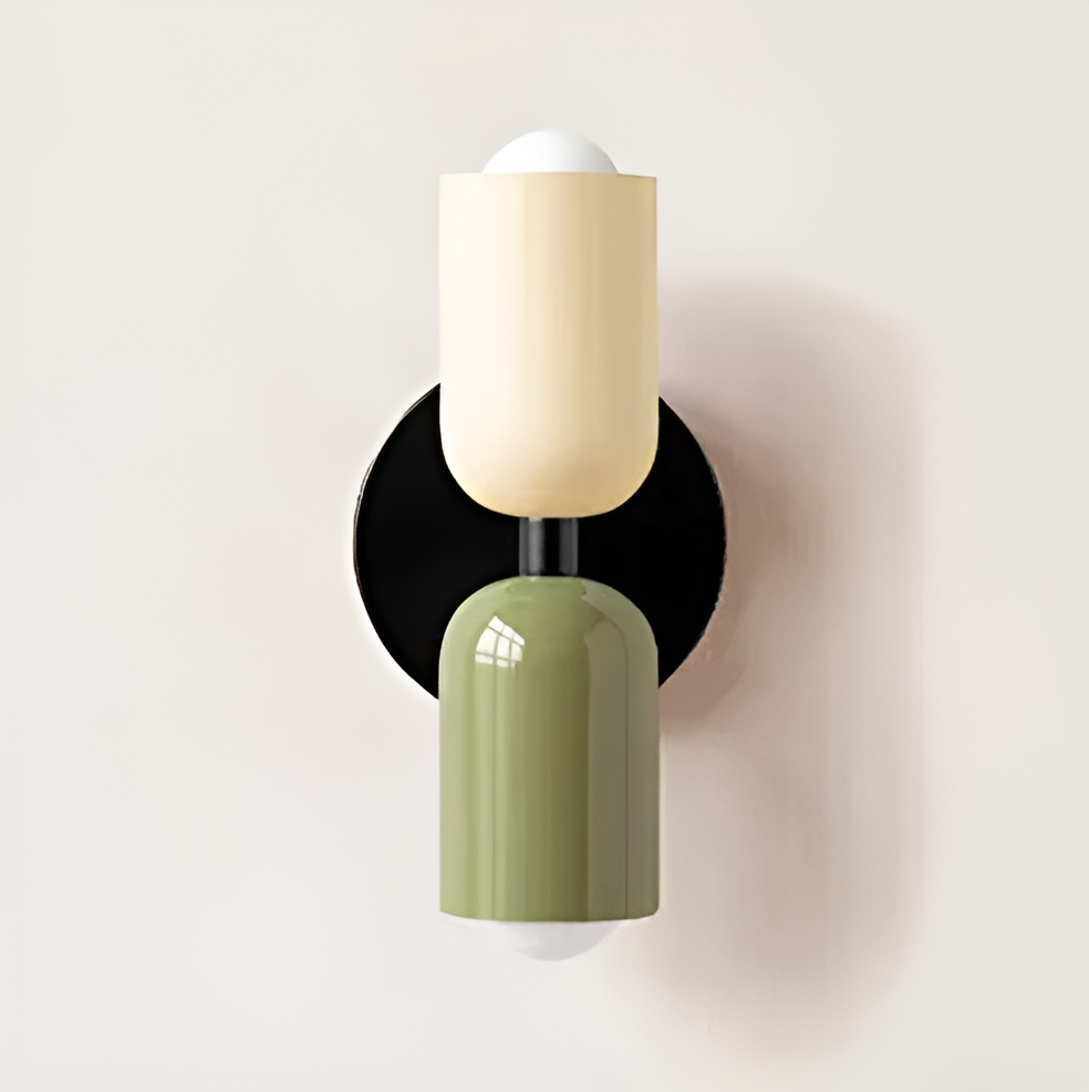 Vintage glow moderne væglampe - tosidet væglampe