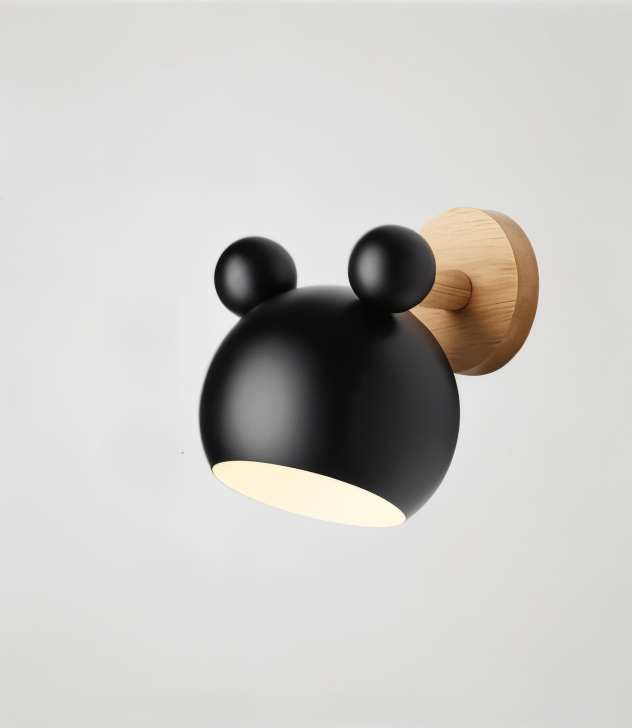 Flashmouse-væglampe - drejelig macaron-væglampe - fortryllende vægbelysning