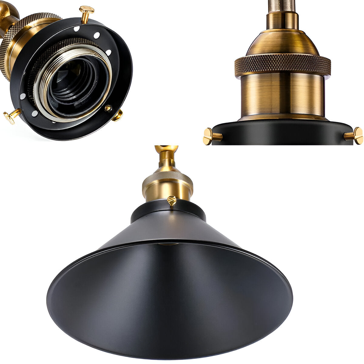 Retrodrop hængelampe - industriel pendellampe - retro led industriel belysning