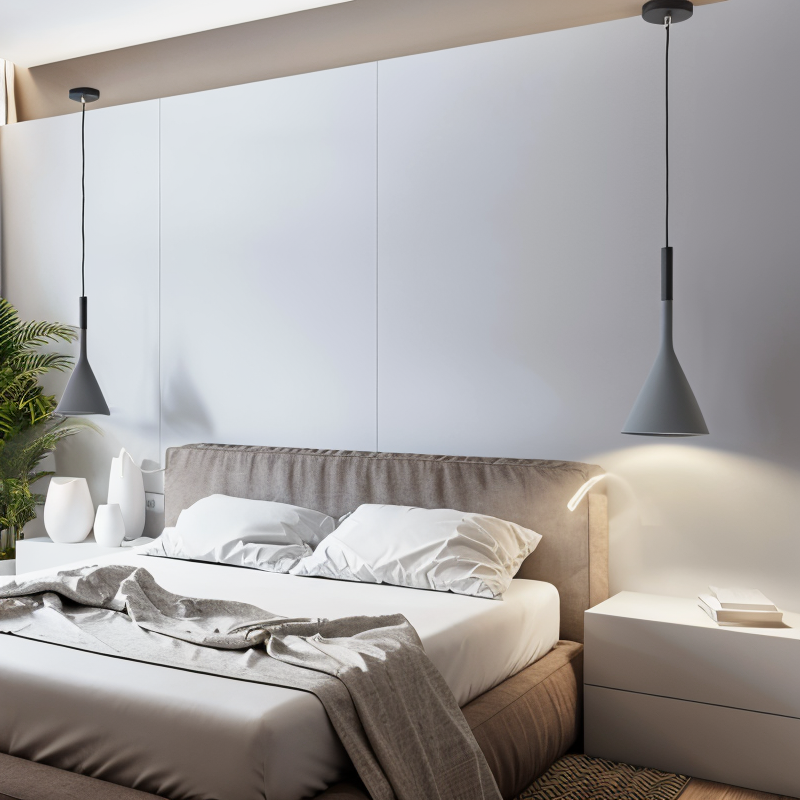 Moderne koniske pendler - nordisk loftslampe