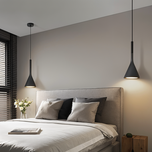 Moderne koniske pendler - nordisk loftslampe