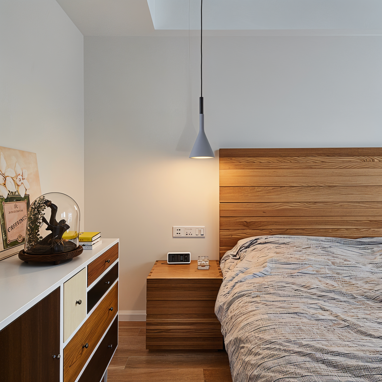 Moderne koniske pendler - nordisk loftslampe