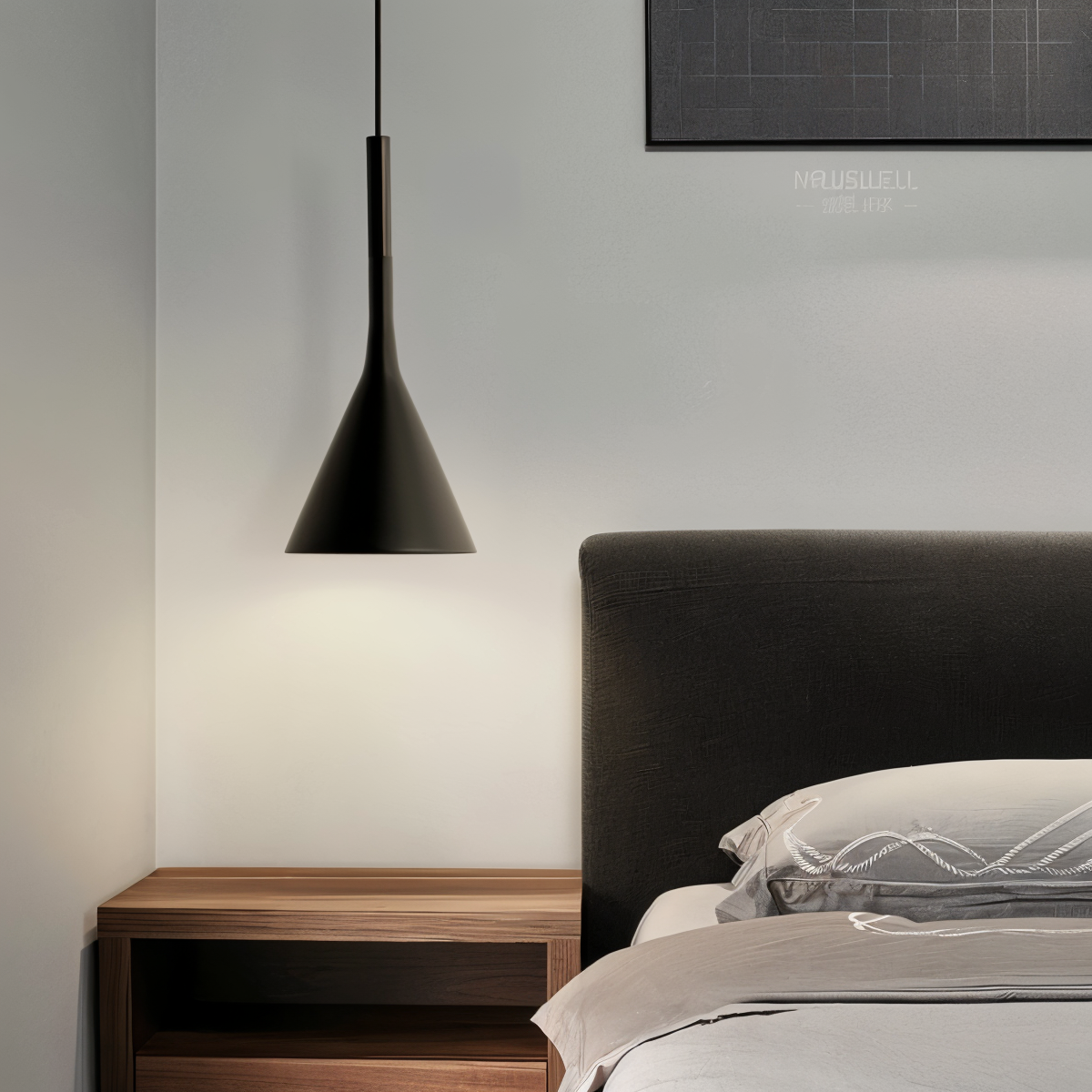 Moderne koniske pendler - nordisk loftslampe