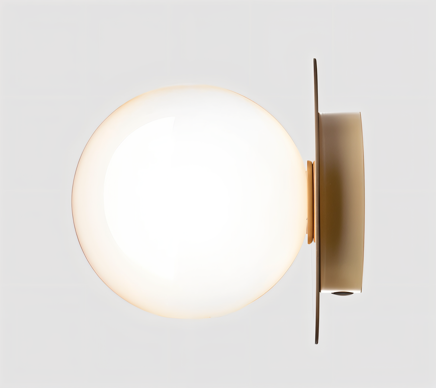 Globeglist loftslampe - stilfuld frostet & klar krystalkugle led-loftslampe