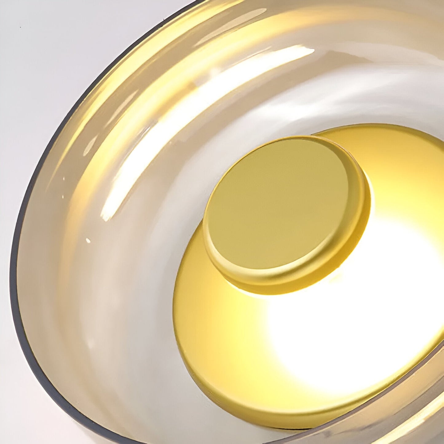 Nordbowl væglampe - round nordic lighting - væglampe med glasskål