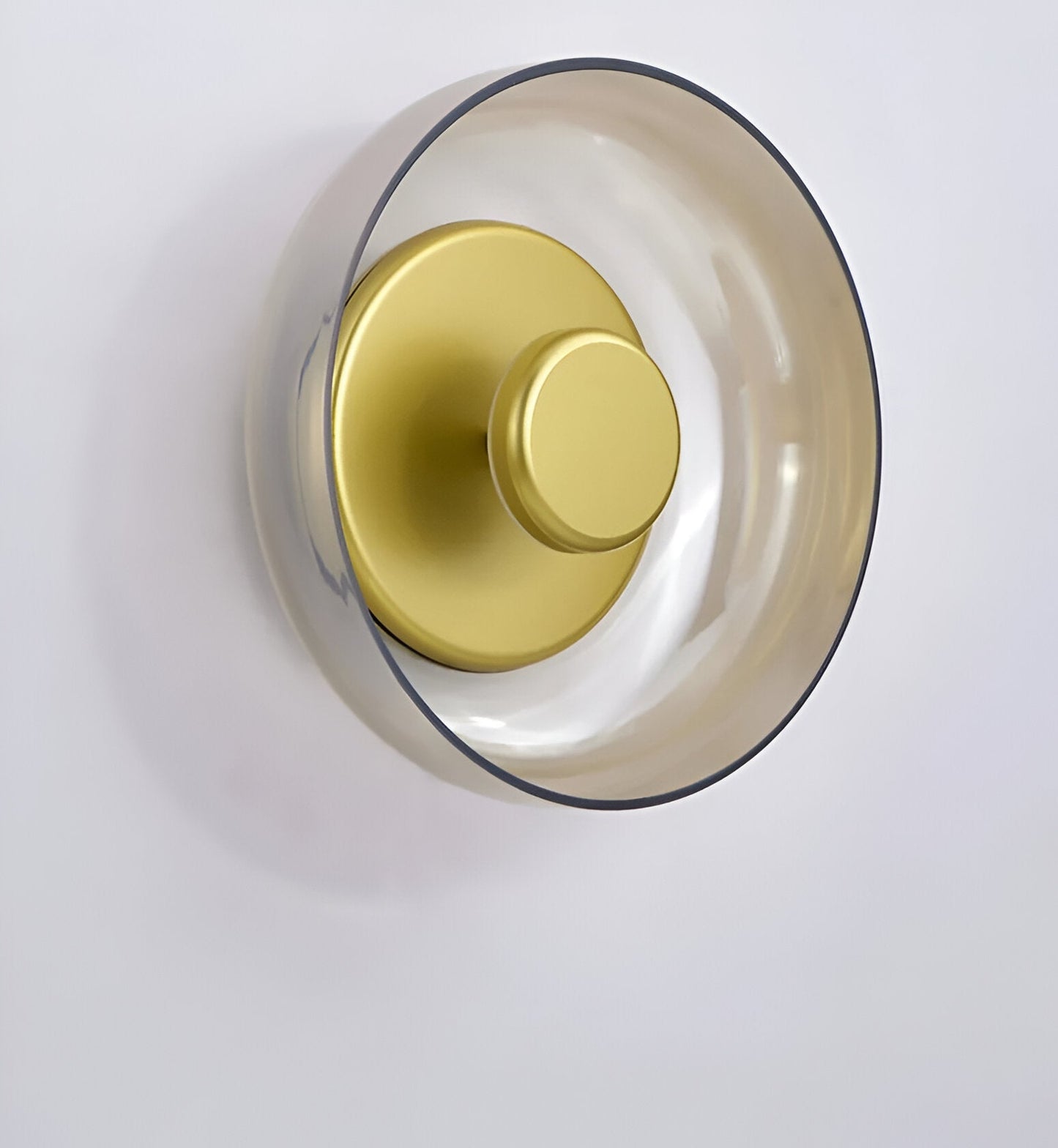 Nordbowl væglampe - round nordic lighting - væglampe med glasskål