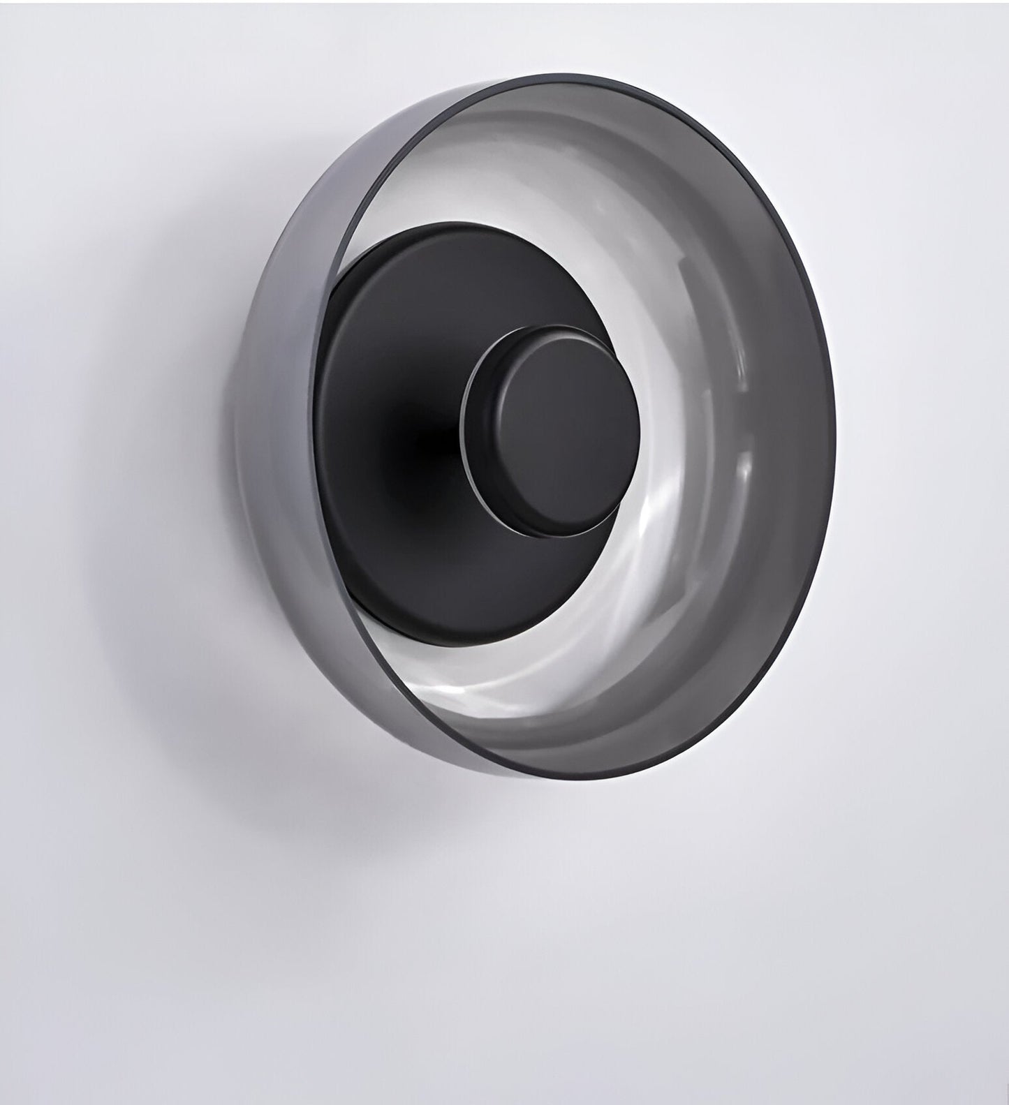 Nordbowl væglampe - round nordic lighting - væglampe med glasskål