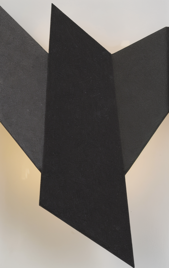Oritori væglampe - geometrisk origami fugl væglampe - japansk stil væglampe design