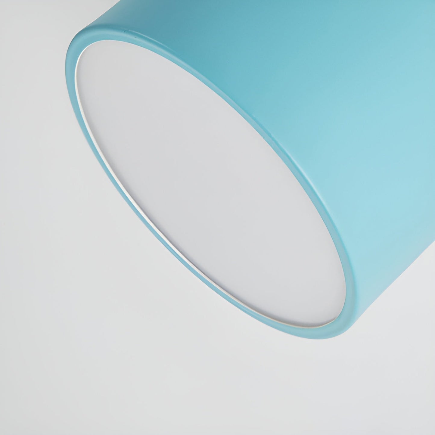 Pastelglow cylinderlampe - vintage loftslampe til indbygning