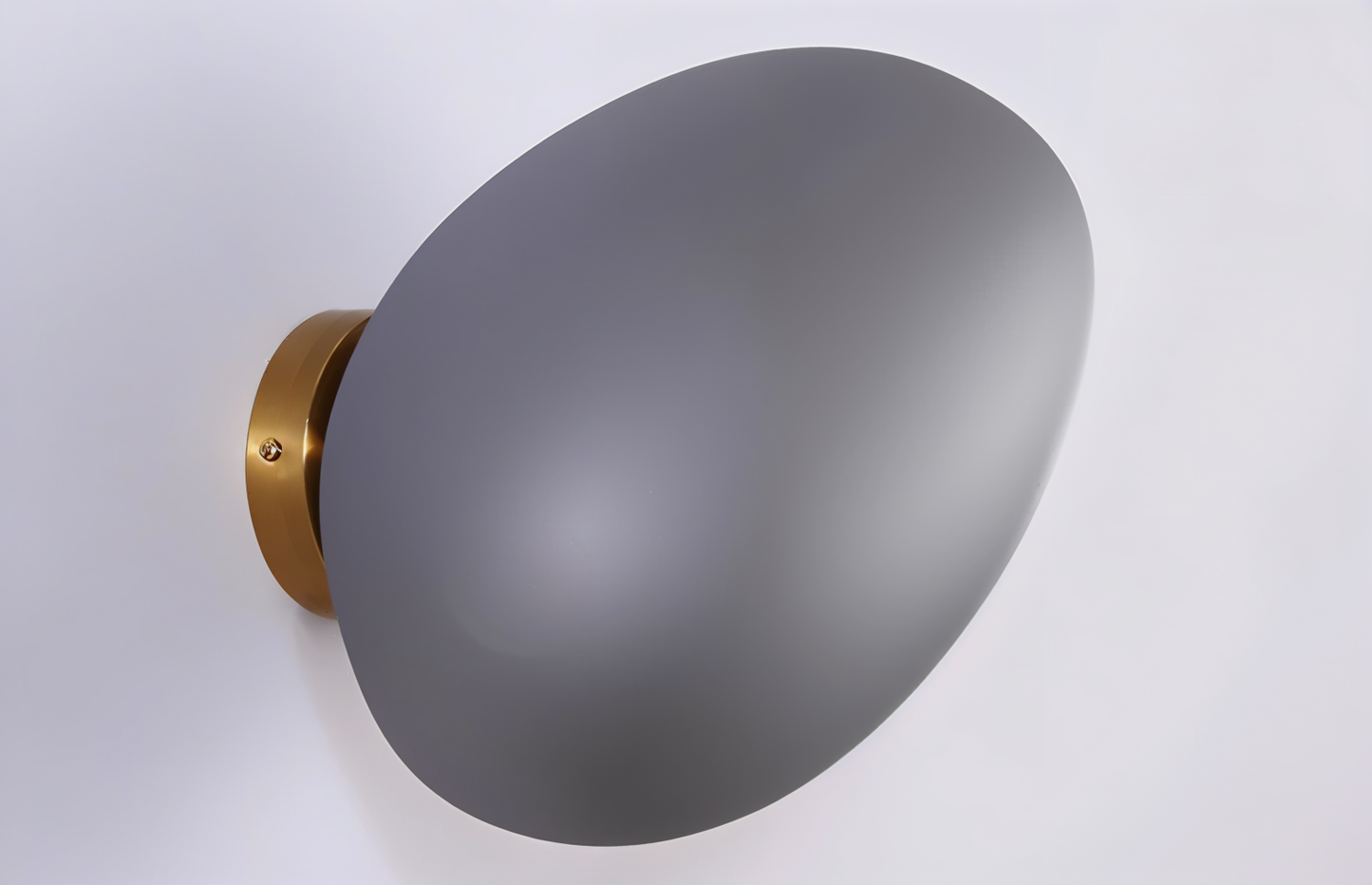 Pebblehue væglampe  - lysende led-væglampe lavet af glas i nordisk stil