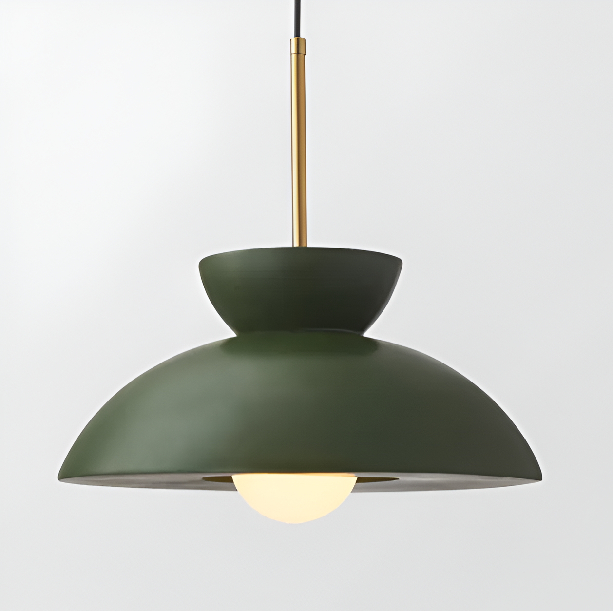 Wabi sabi - geometrisk led-pendel lavet af harpiks - wabi sabi minimalistisk hængelampe
